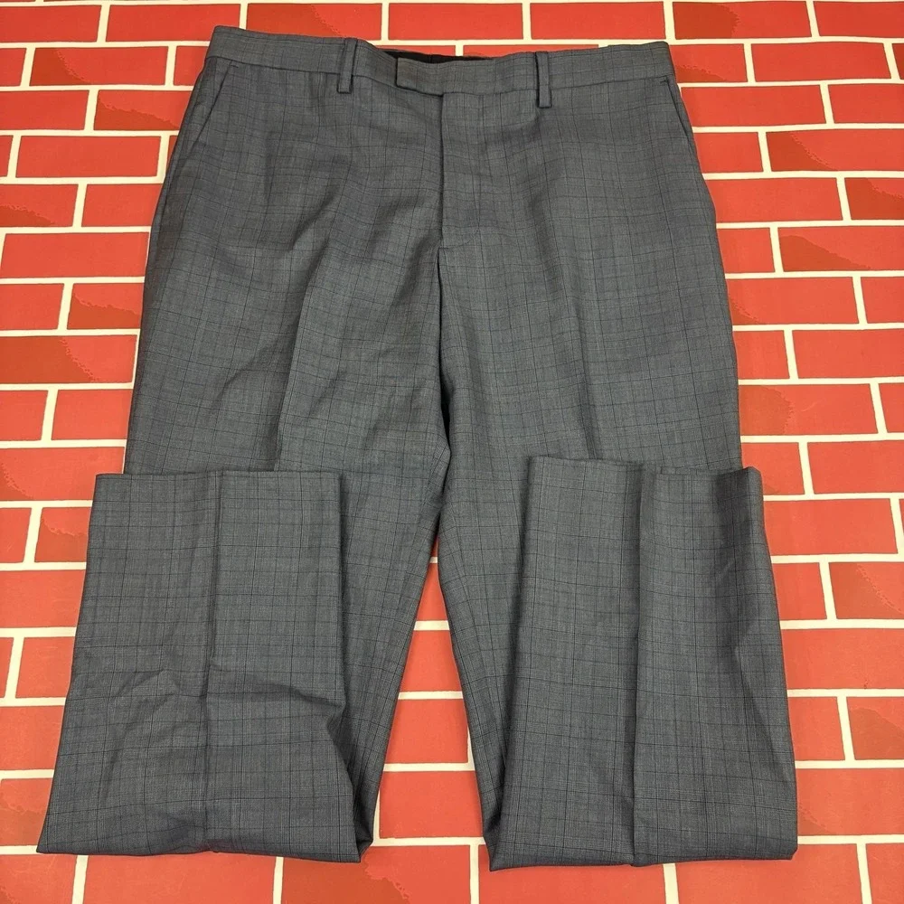Banana Republic Suit Mens 38R 32x30 Wool Guabello Fabric Standard Fit 2 Pc